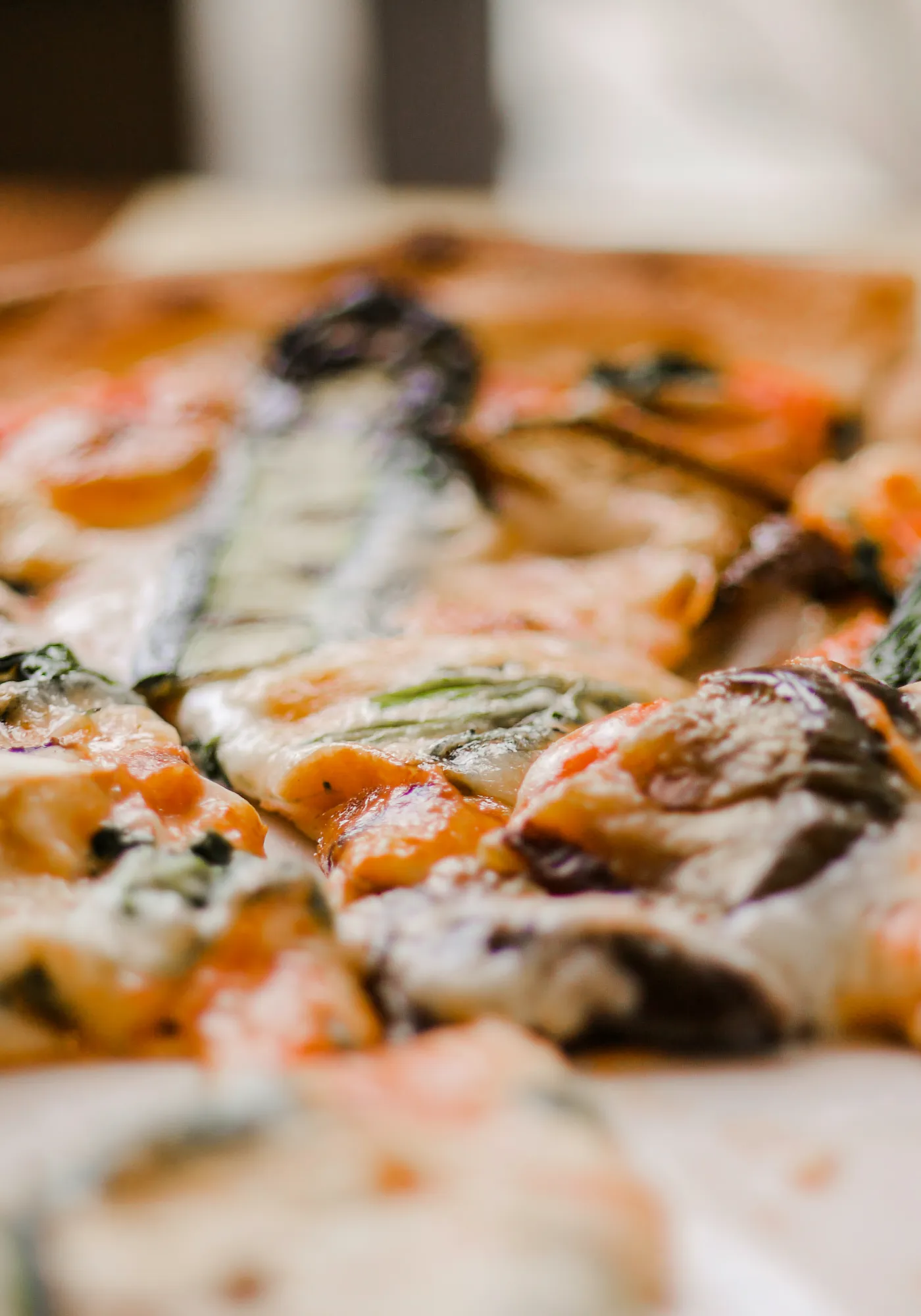 Pizza aux champignons